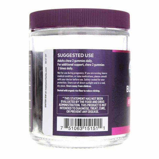 Black Elderberry Extra Strength Gummies, GH